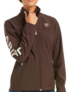 EUC Ariat New Team Softshell Jacket. Color is Coffee Bean. Size 3X